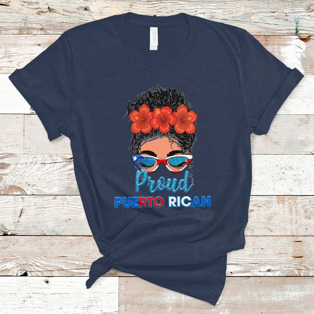 puerto-rico-t-shirt-proud-puerto-rican-women-puerto-rico-flag-messy-bun-boricua