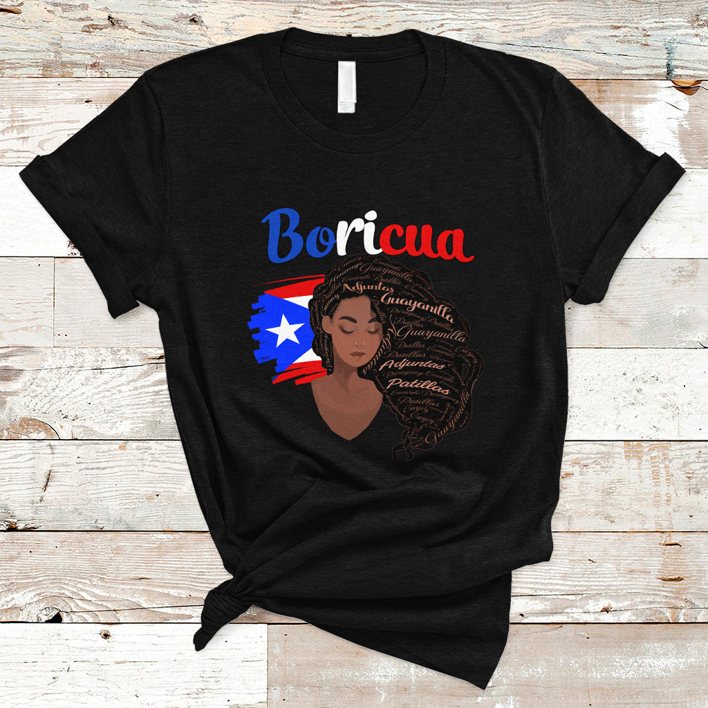 puerto-rico-t-shirt-hispanic-heirtage-month-latina-boricua-puerto-rican-flag