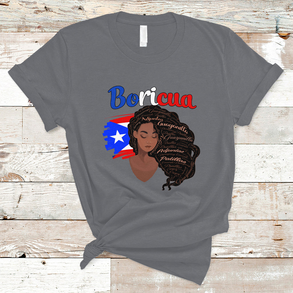 puerto-rico-t-shirt-hispanic-heirtage-month-latina-boricua-puerto-rican-flag