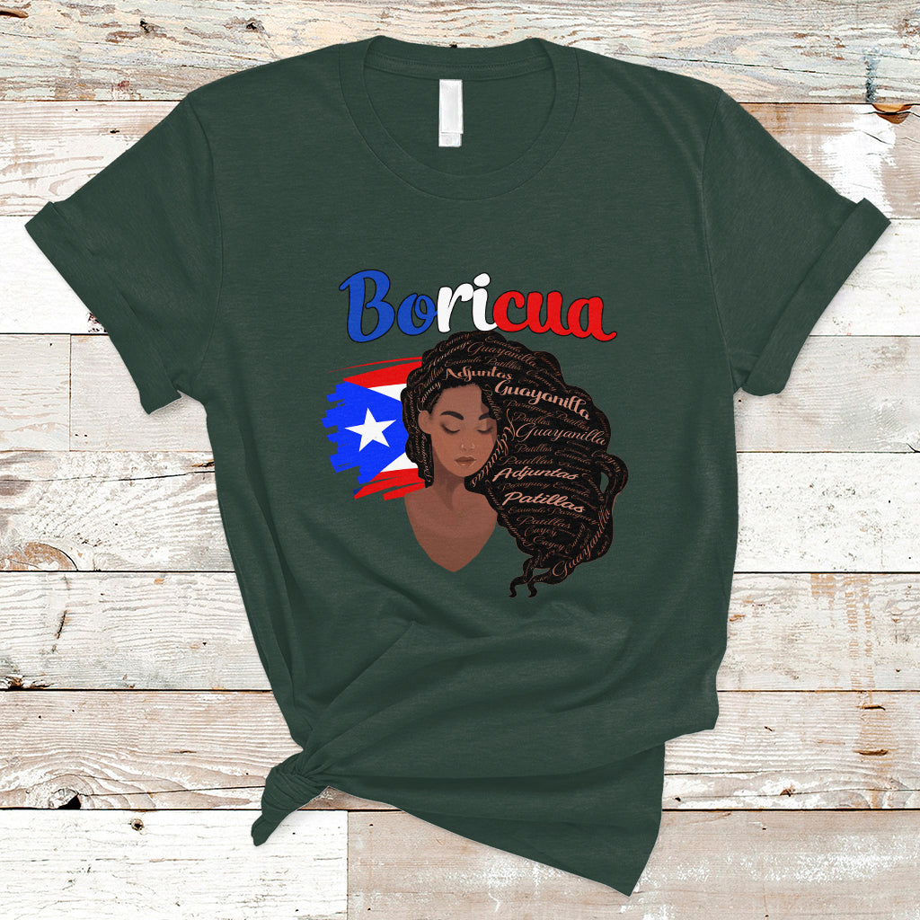 puerto-rico-t-shirt-hispanic-heirtage-month-latina-boricua-puerto-rican-flag