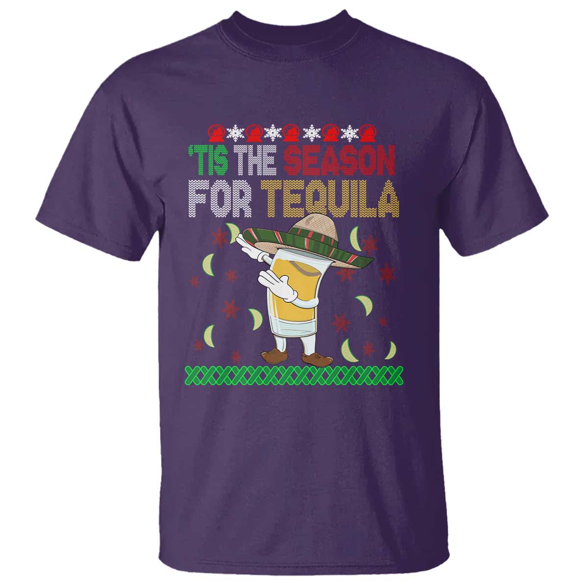 mexican-christmas-t-shirt-tis-the-season-for-tequila-dabbing-alcohol-lover