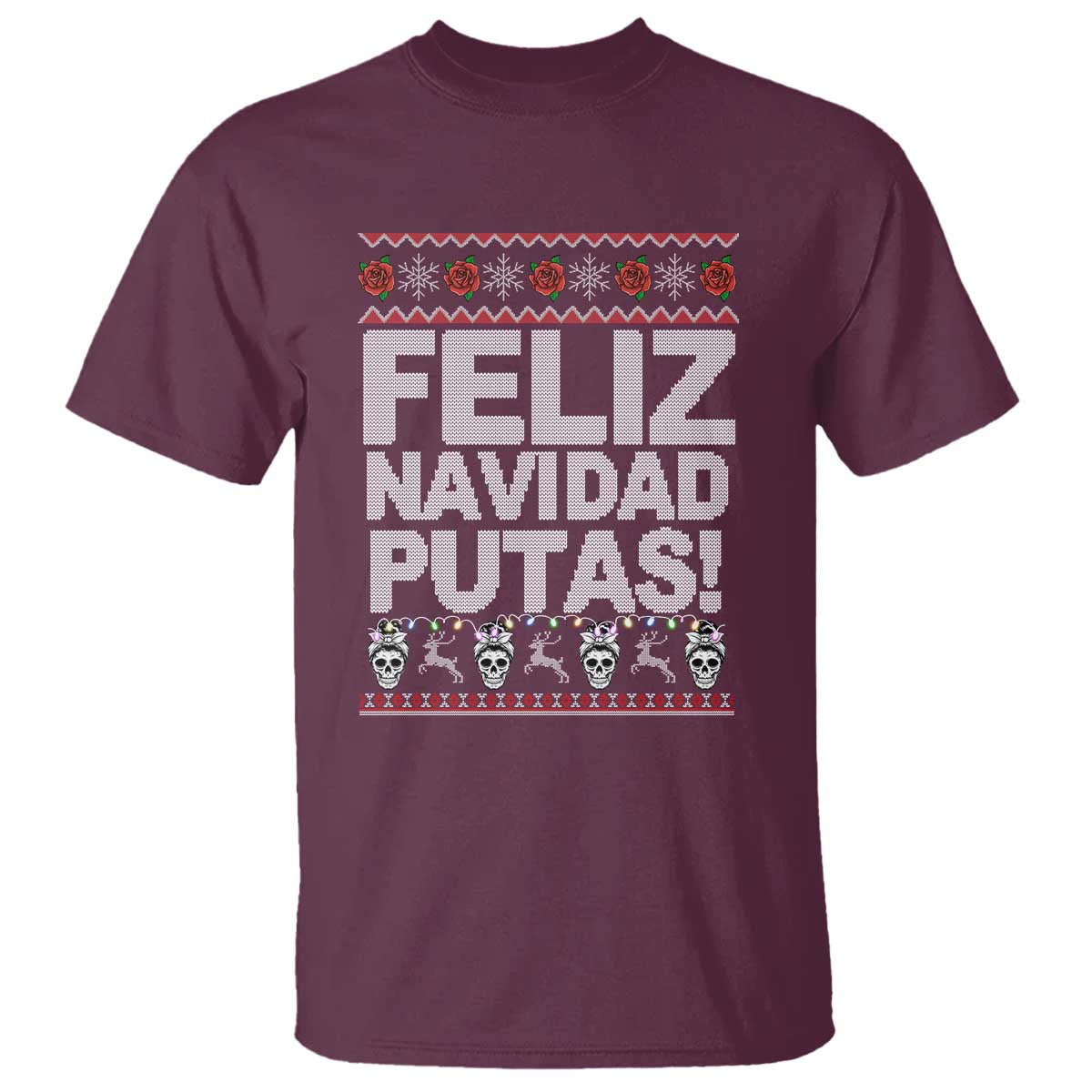 mexican-christmas-t-shirt-feliz-navidad-putas-funny-mexican-ugly-christmas-party
