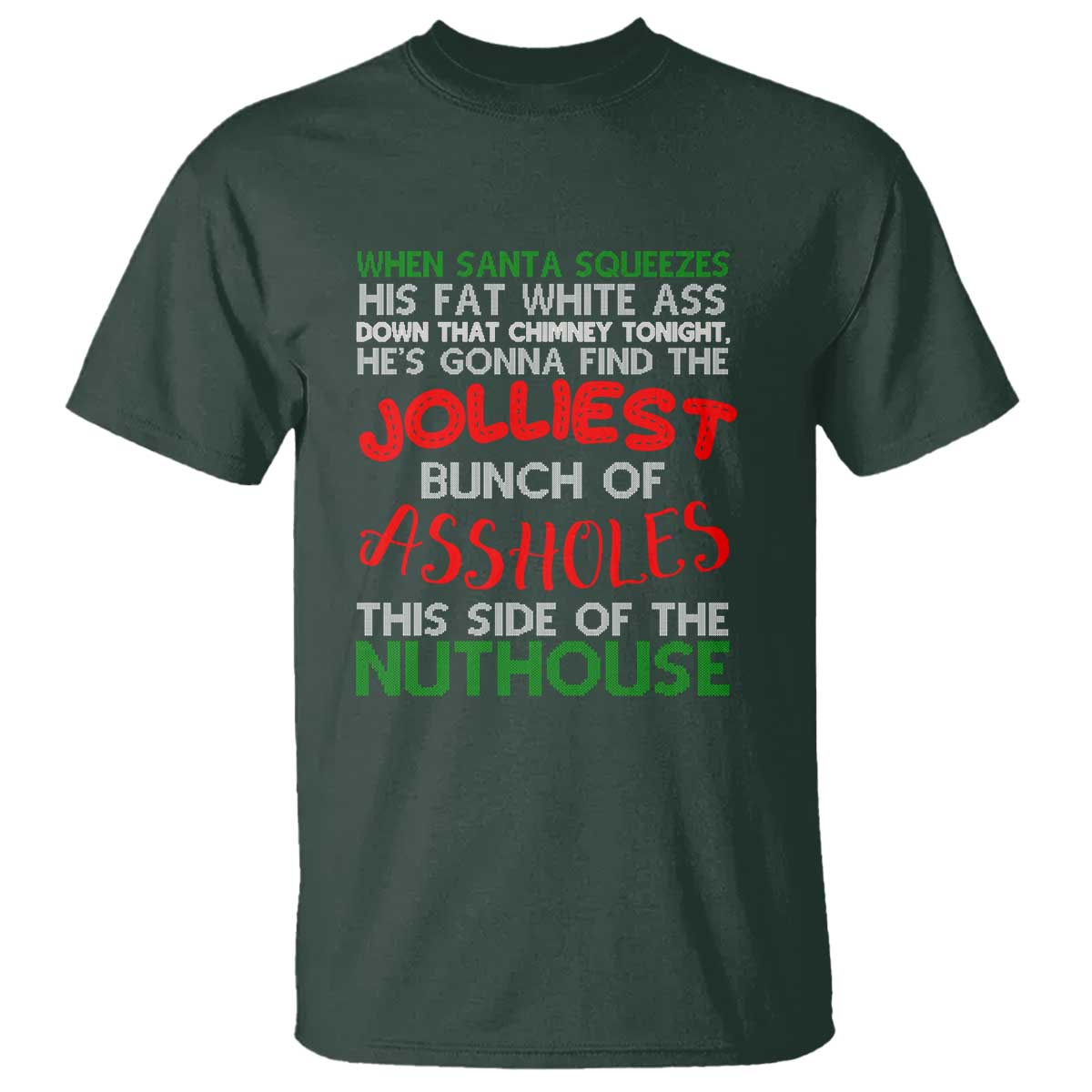 funny-christmas-movie-t-shirt-jolliest-bunch-of-assholes-this-side-of-the-nuthouse-xmas-vacation