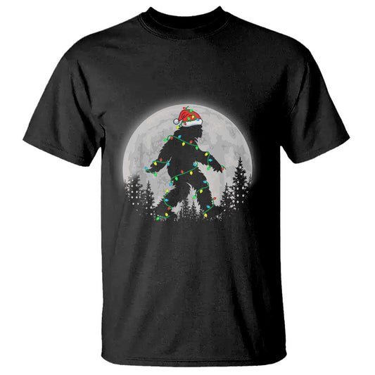 christmas-bigfoot-t-shirt-sasquatch-with-santa-hat-xmas-tree-lights