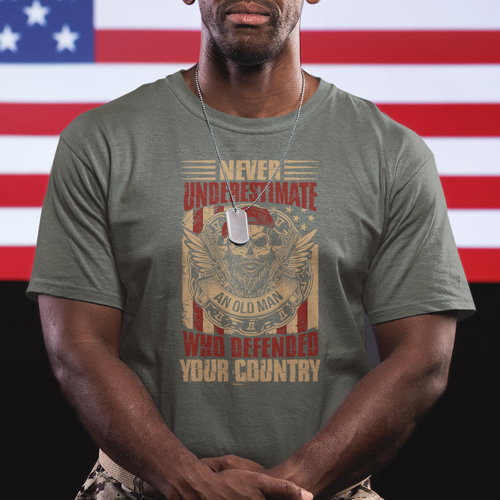 never-underestimate-an-old-man-who-defended-your-country-t-shirt