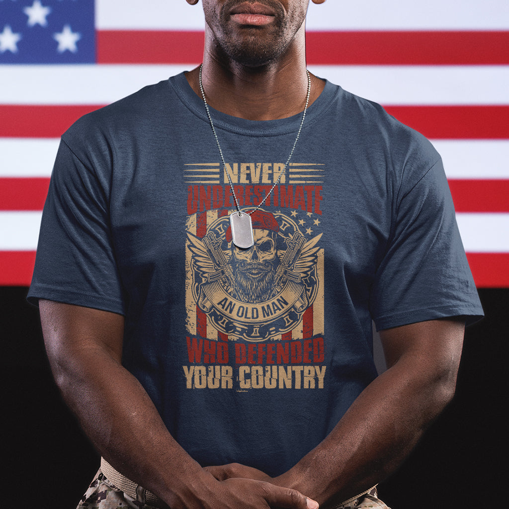 never-underestimate-an-old-man-who-defended-your-country-t-shirt