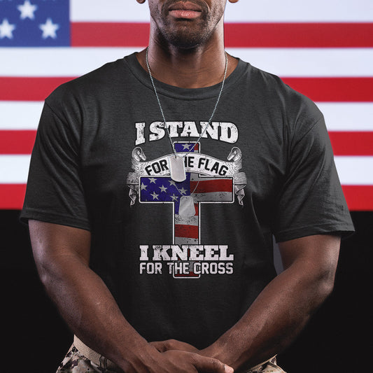 i-stand-for-the-flag-i-kneel-for-the-cross-god-christian-t-shirt