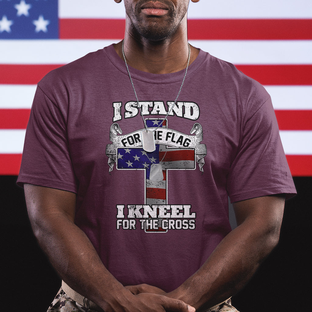 i-stand-for-the-flag-i-kneel-for-the-cross-god-christian-t-shirt