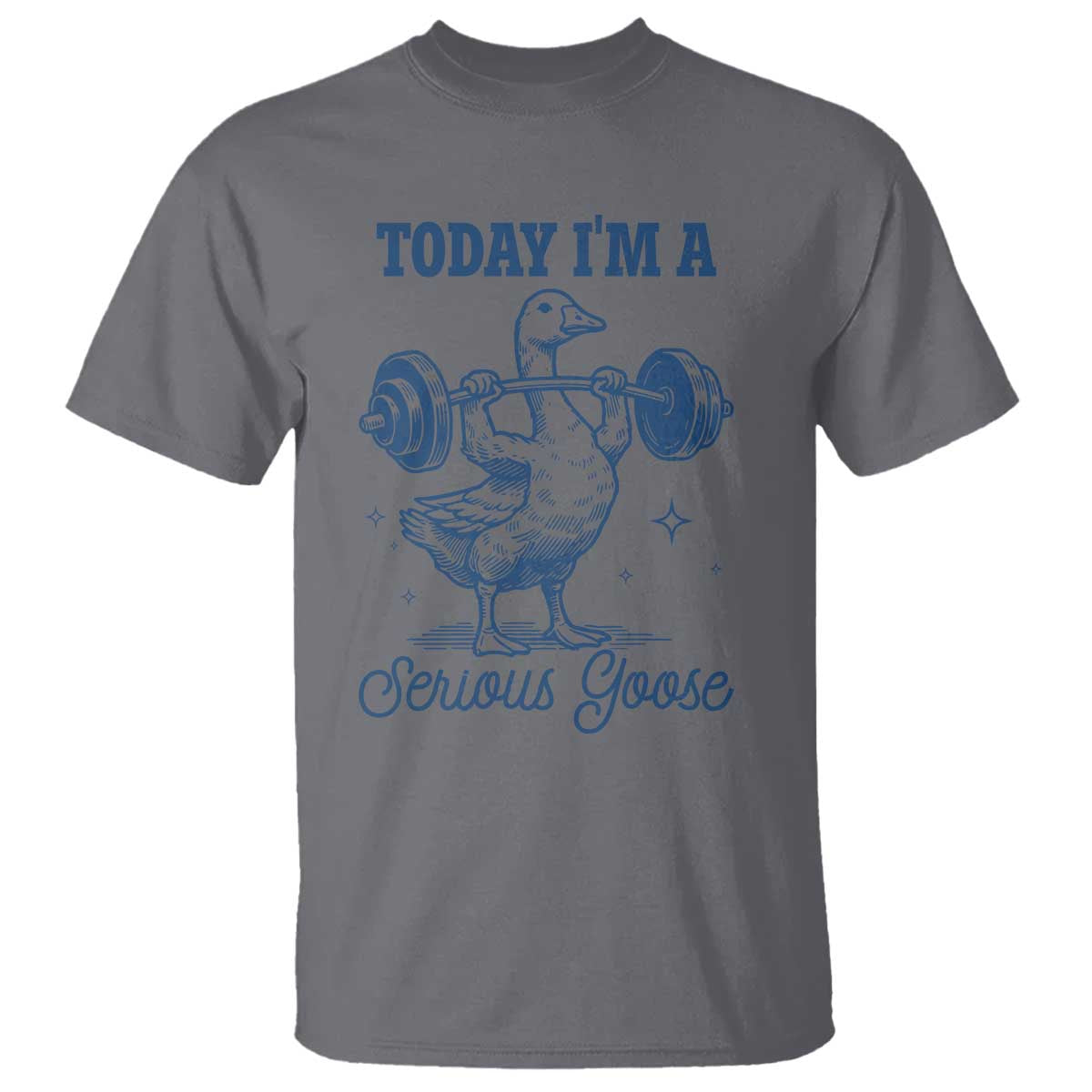 funny-workout-silly-goose-t-shirt-today-im-a-serious-goose-lifting-weights-gym