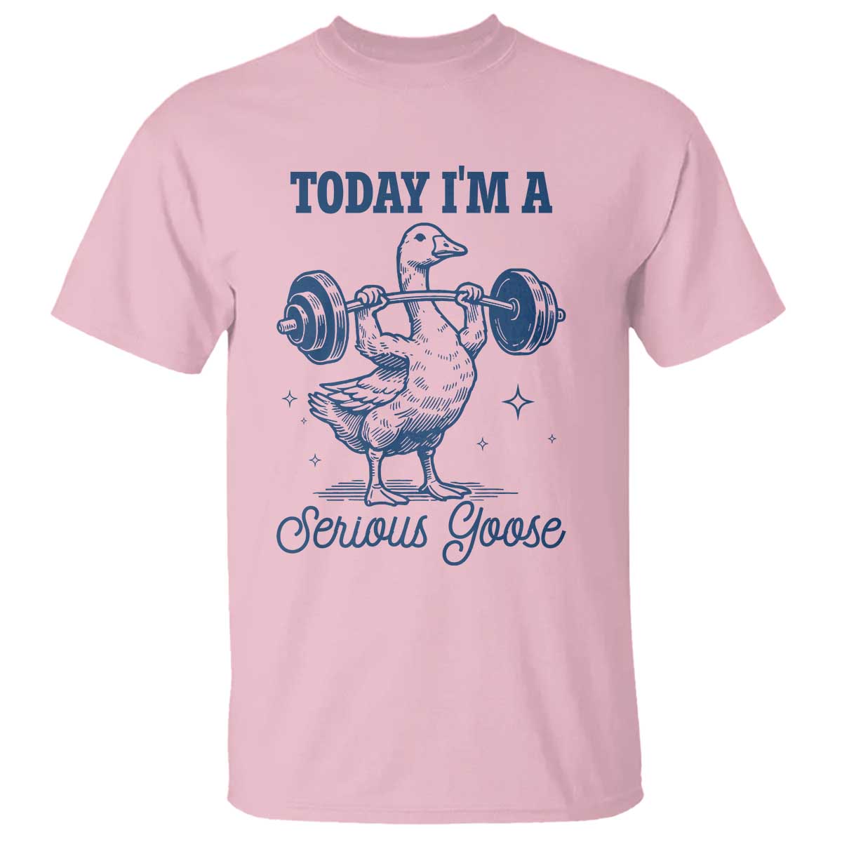 funny-workout-silly-goose-t-shirt-today-im-a-serious-goose-lifting-weights-gym