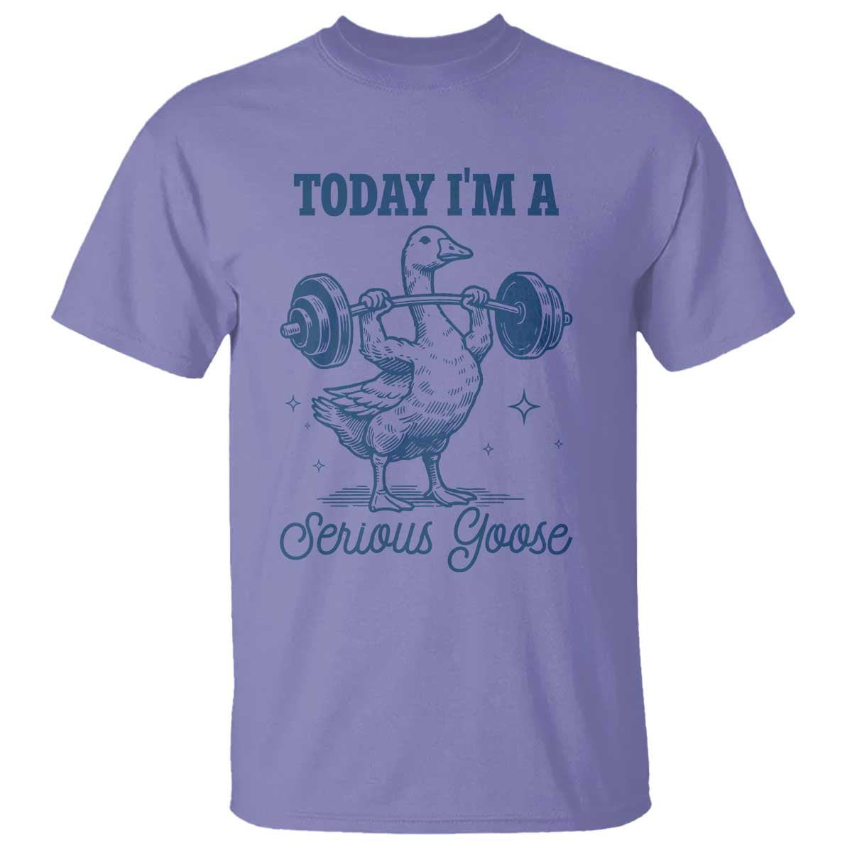 funny-workout-silly-goose-t-shirt-today-im-a-serious-goose-lifting-weights-gym