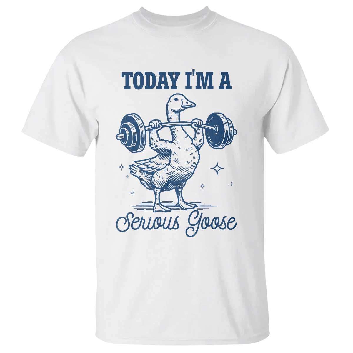 funny-workout-silly-goose-t-shirt-today-im-a-serious-goose-lifting-weights-gym