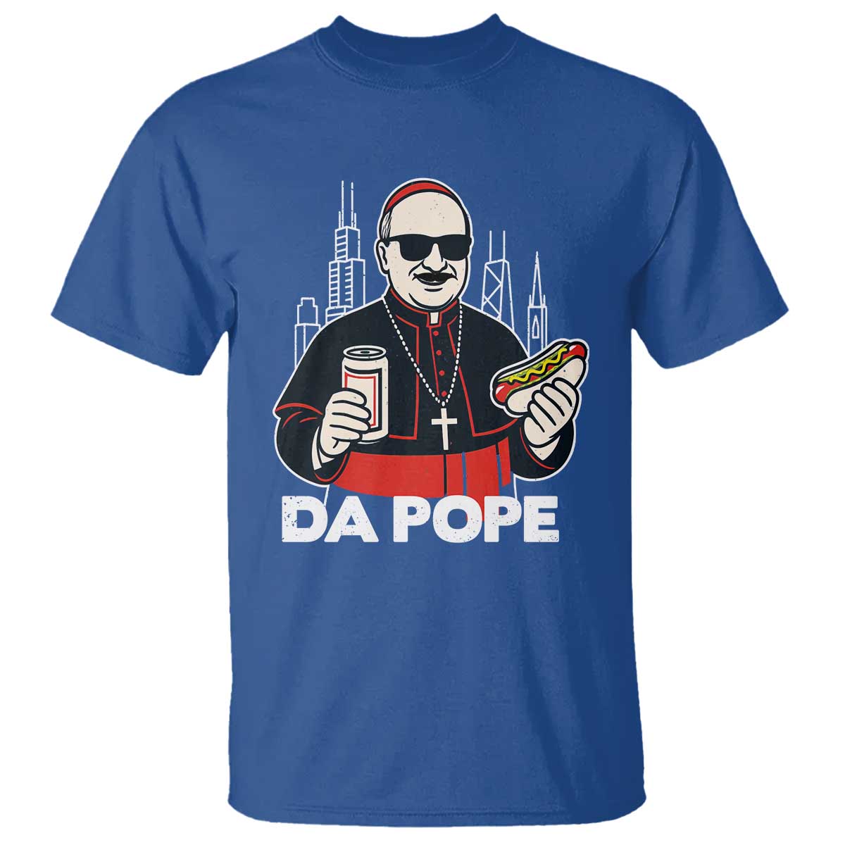 funny-da-pope-chicago-hot-dog-t-shirt-267th-pope-leo-xiv