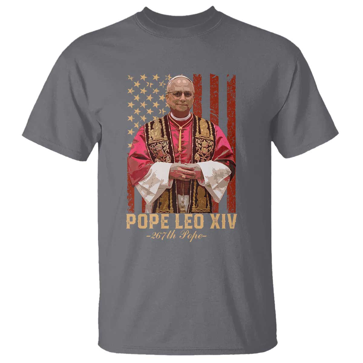 vintage-pope-leo-xiv-t-shirt-267th-pope-american-flag
