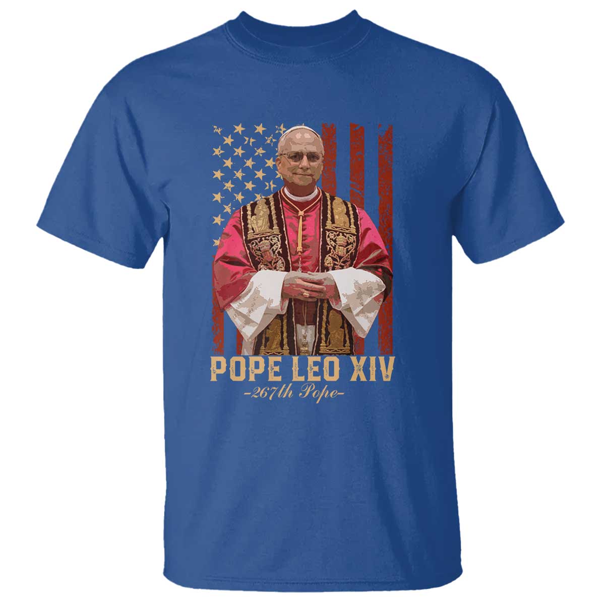 vintage-pope-leo-xiv-t-shirt-267th-pope-american-flag