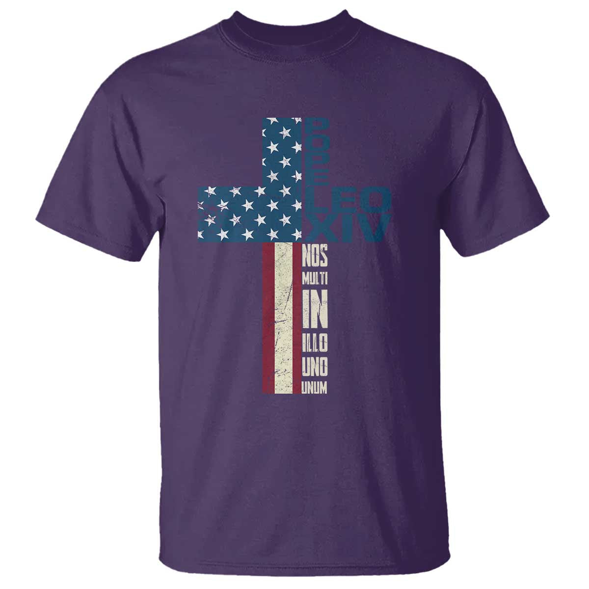 267th-pope-leo-xiv-t-shirt-nos-multi-in-illo-uno-unum-american-cross