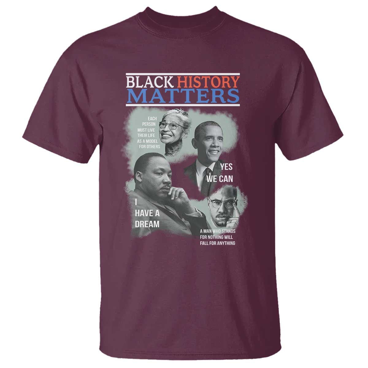 black-history-matters-t-shirt-mlk-malcolm-x-obama-rosa-parks-inspirational-tribute