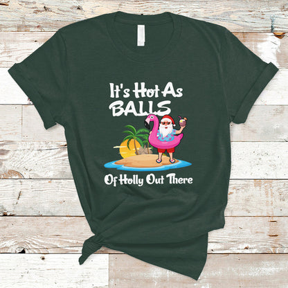 christmas-in-july-t-shirt-funny-christmas-in-july-its-hot-as-balls-santa-summer-party
