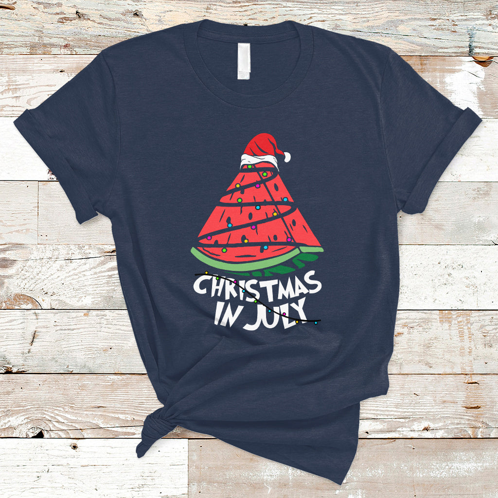 christmas-in-july-t-shirt-christmas-in-july-watermelon-xmas-tree-summer-beach-vacation