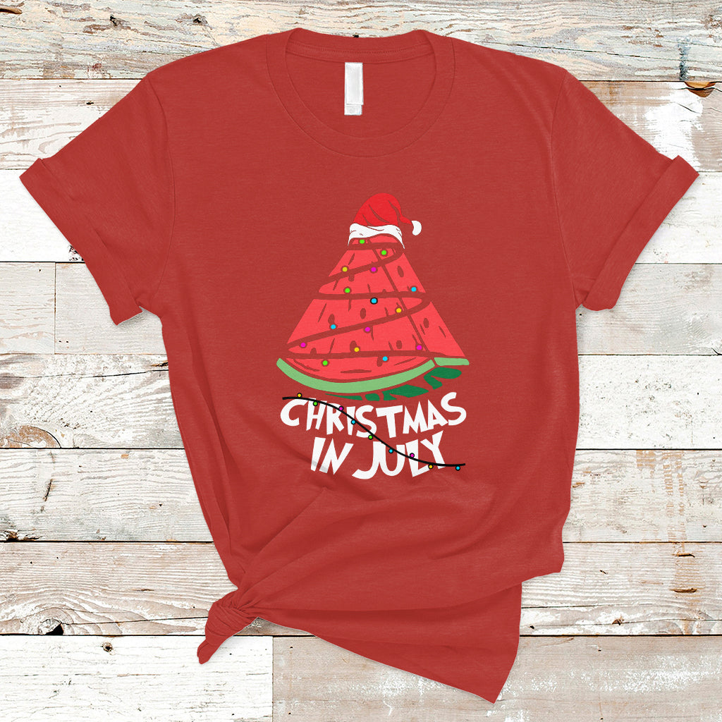 christmas-in-july-t-shirt-christmas-in-july-watermelon-xmas-tree-summer-beach-vacation
