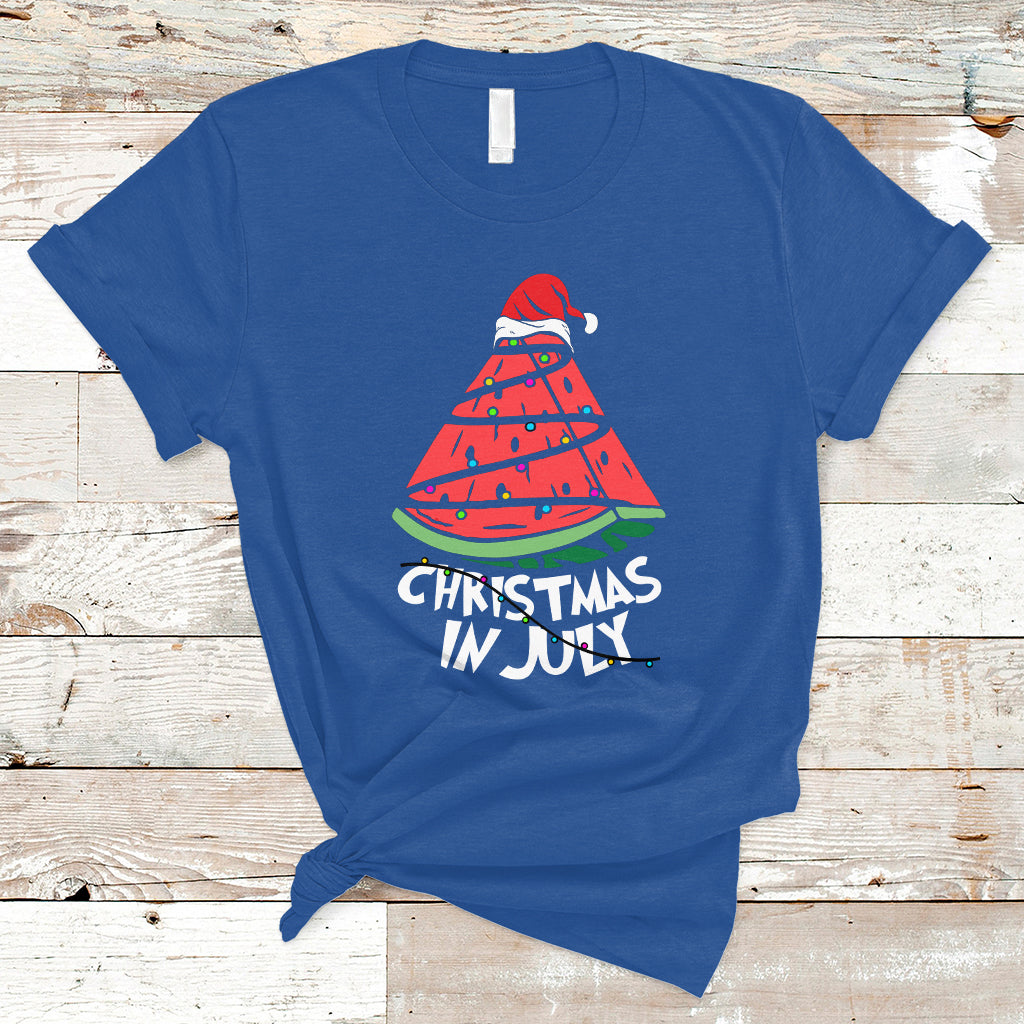christmas-in-july-t-shirt-christmas-in-july-watermelon-xmas-tree-summer-beach-vacation