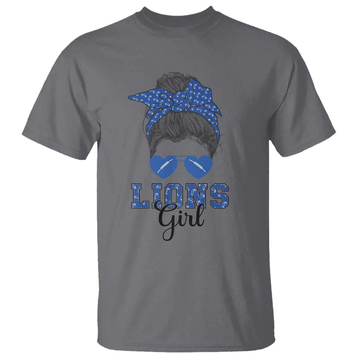 lions-girl-t-shirt-messy-bun-funny-sports-fan-team