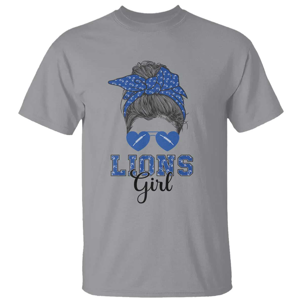 lions-girl-t-shirt-messy-bun-funny-sports-fan-team
