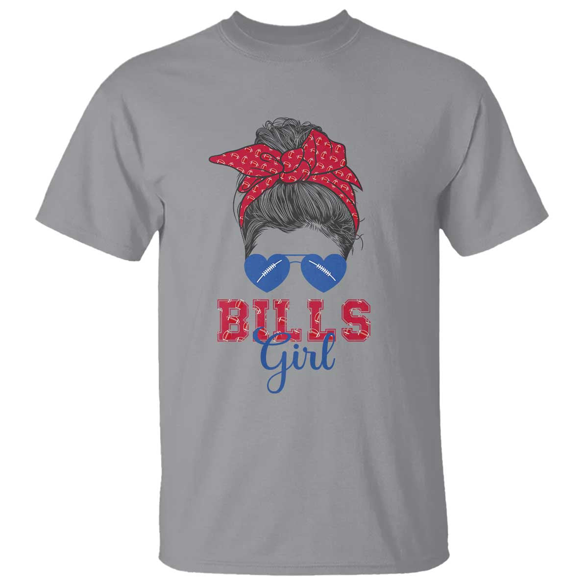 bills-girl-t-shirt-messy-bun-funny-sports-fan-team