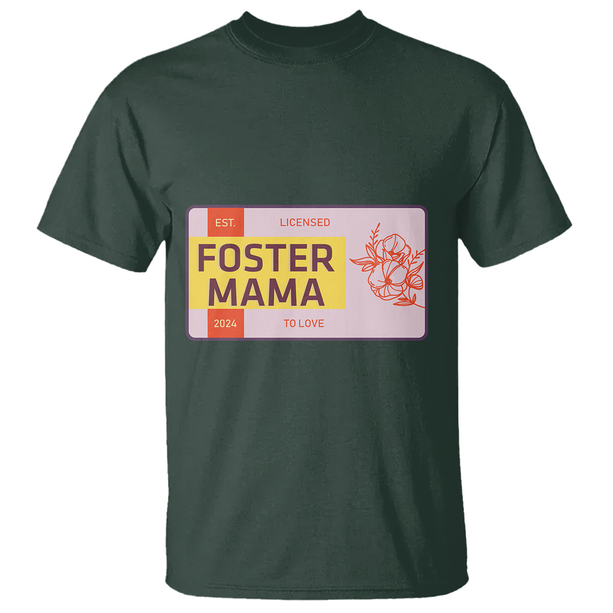 foster-mama-t-shirt-licensed-to-love-est-2024-adoptive-mom