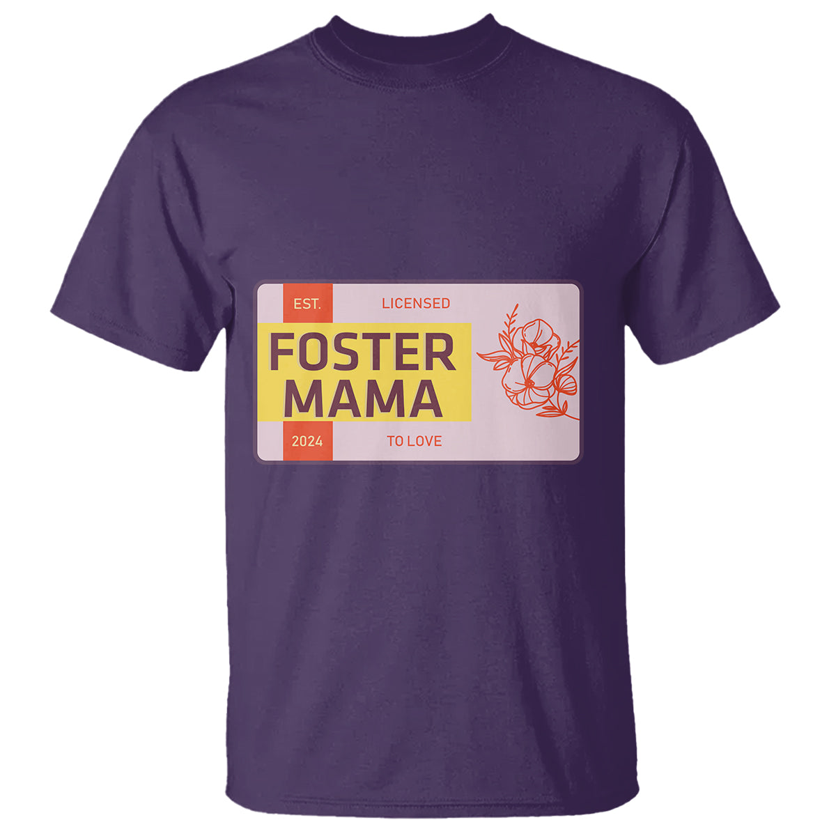 foster-mama-t-shirt-licensed-to-love-est-2024-adoptive-mom