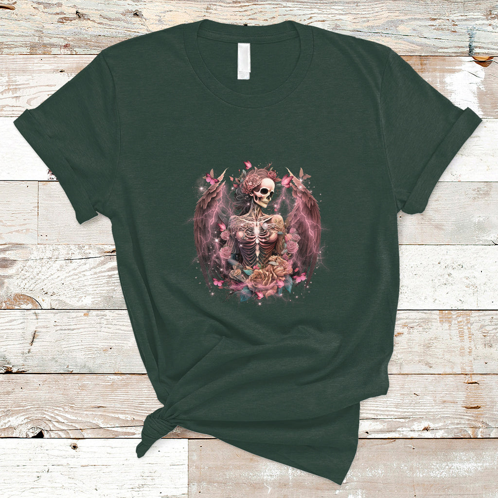 floral-gothic-skeleton-t-shirt-floral-gothic-skeleton-goblincore-karma-fairy-roses-skull-floral-skeleton-in-my-next-life-i-want-to-be-the-karma-fairy-funny-quote