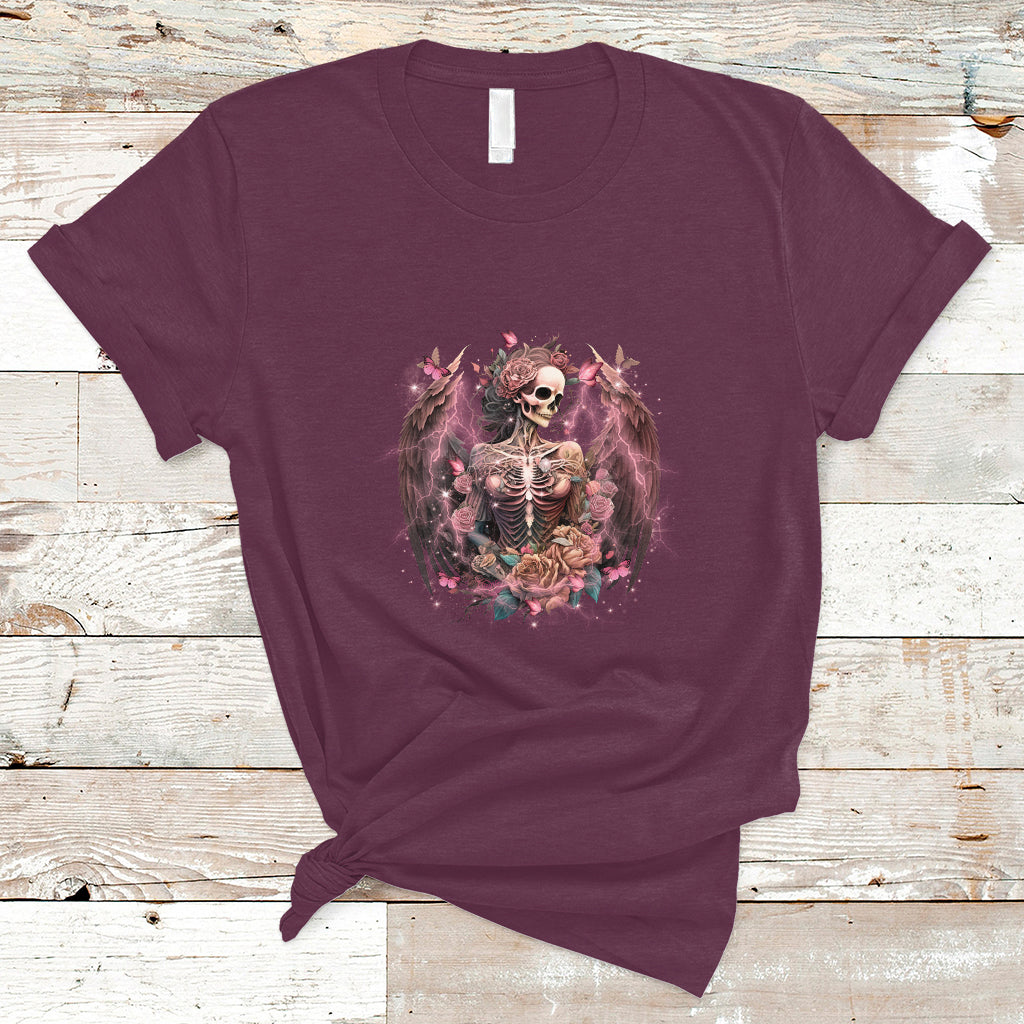 floral-gothic-skeleton-t-shirt-floral-gothic-skeleton-goblincore-karma-fairy-roses-skull-floral-skeleton-in-my-next-life-i-want-to-be-the-karma-fairy-funny-quote