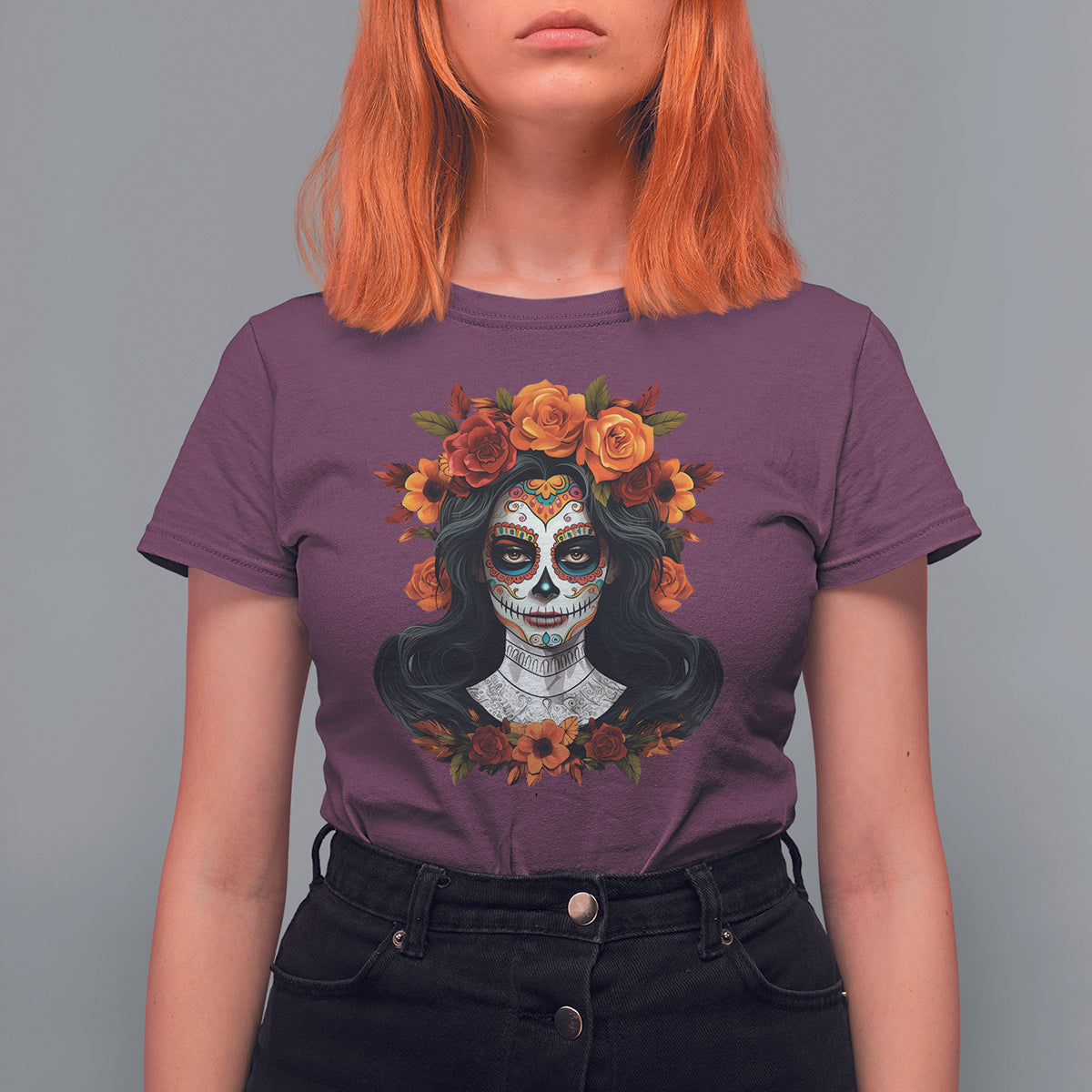 day-of-the-dead-women-t-shirt-for-women-de-los-muertos-calavera-la-catrina-sugar-skull-women