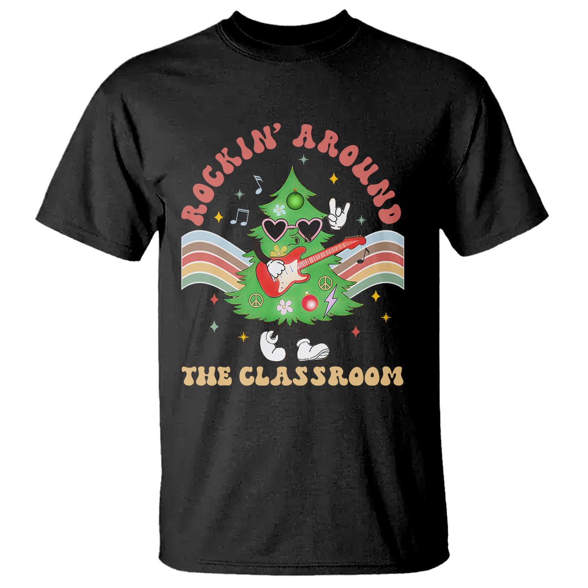 teacher-christmas-t-shirt-rockin-around-the-classroom-groovy-xmas-tree