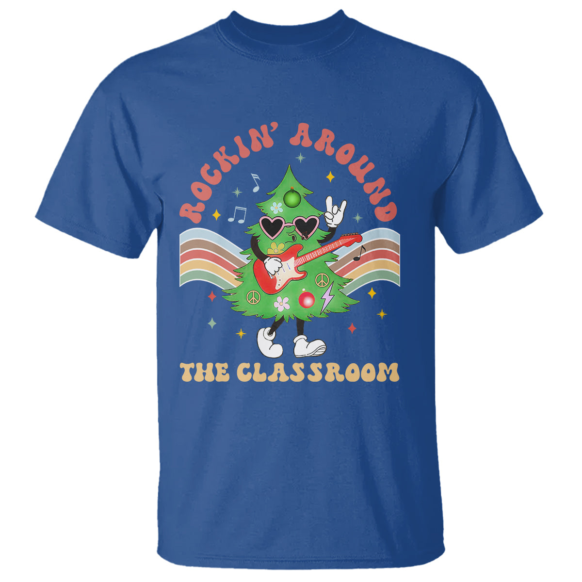teacher-christmas-t-shirt-rockin-around-the-classroom-groovy-xmas-tree