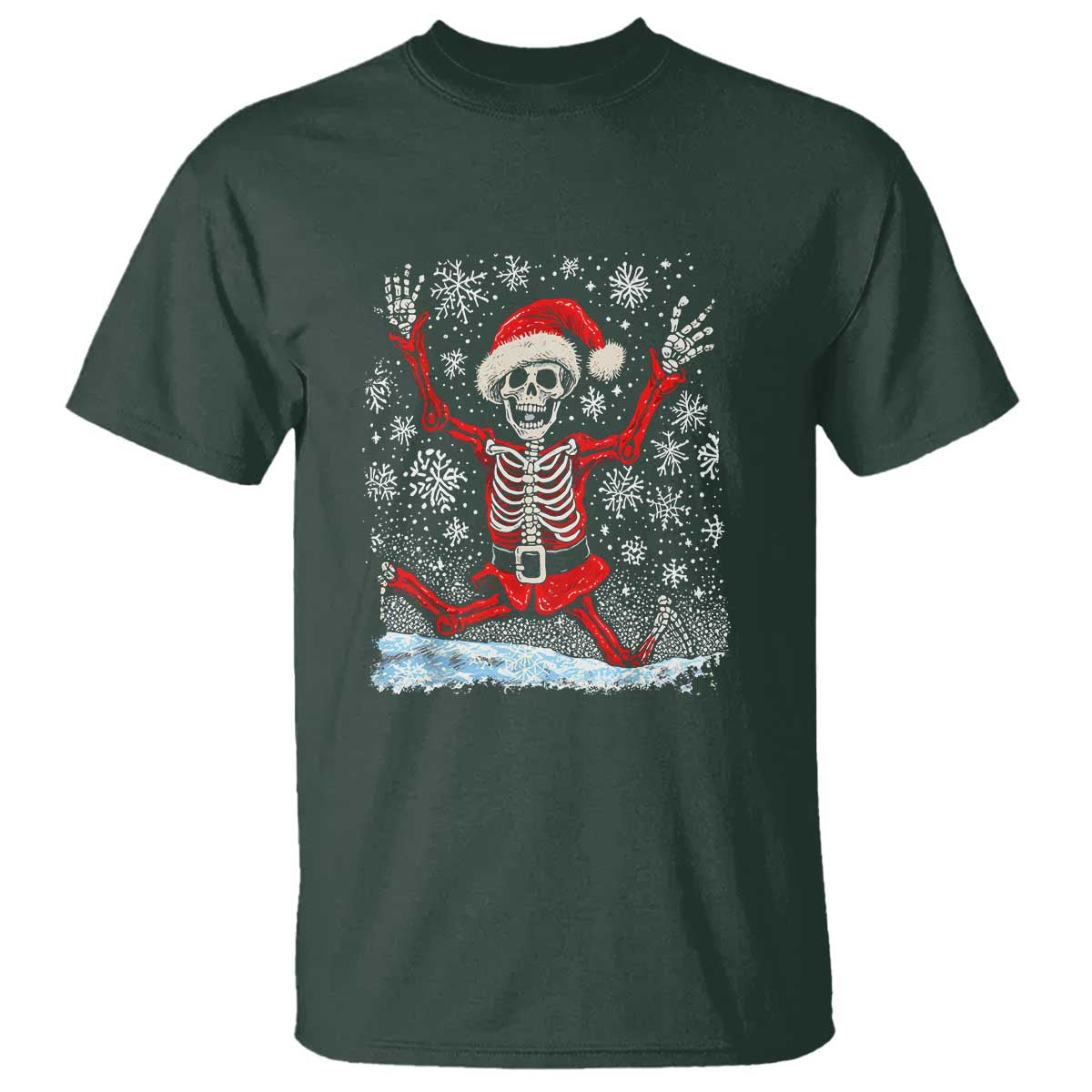 dancing-skeleton-christmas-t-shirt-snowy-xmas-night-santa