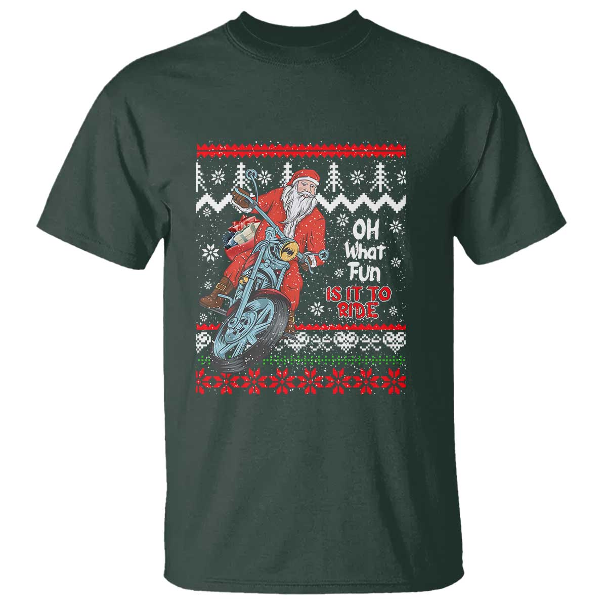 biker-santa-claus-t-shirt-christmas-motorcycle-oh-what-fun-it-is-to-ride-ugly-sweater