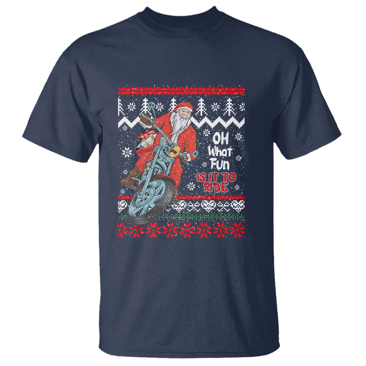 biker-santa-claus-t-shirt-christmas-motorcycle-oh-what-fun-it-is-to-ride-ugly-sweater