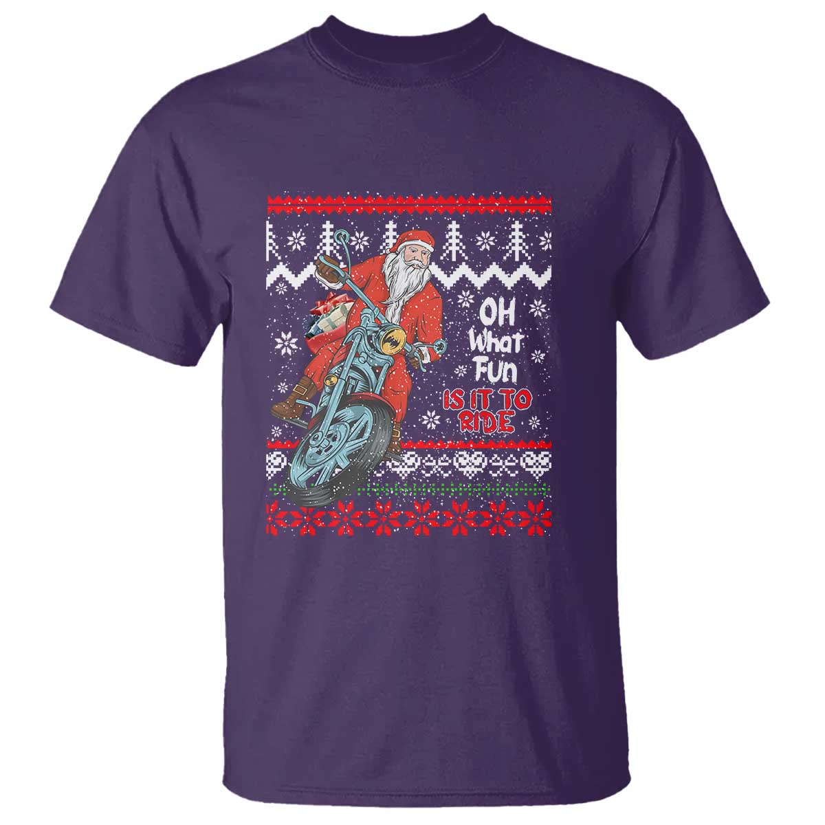 biker-santa-claus-t-shirt-christmas-motorcycle-oh-what-fun-it-is-to-ride-ugly-sweater
