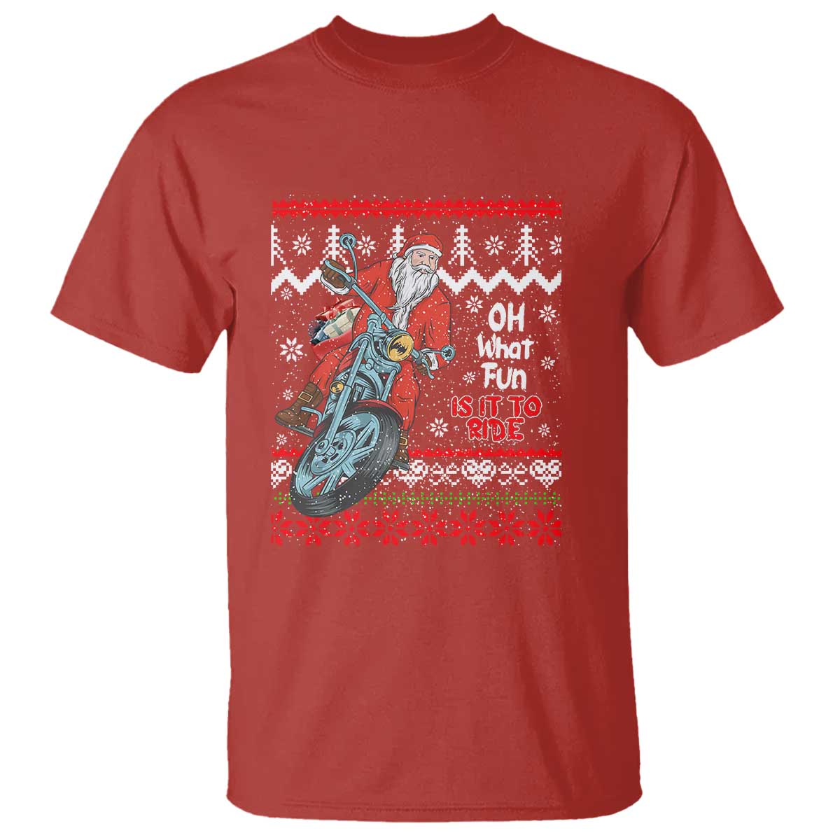biker-santa-claus-t-shirt-christmas-motorcycle-oh-what-fun-it-is-to-ride-ugly-sweater
