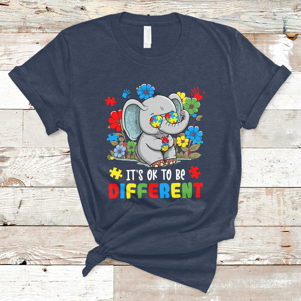 autism-awareness-acceptance-its-ok-to-be-different-elephant-t-shirt-ts02