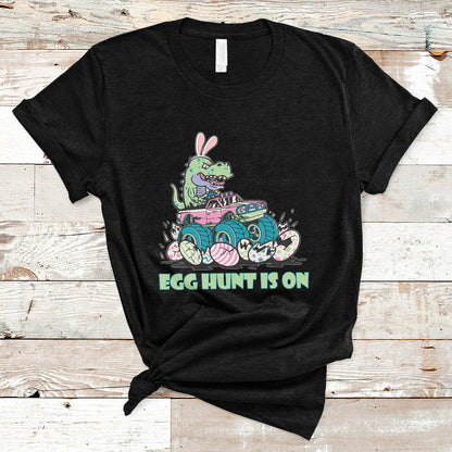 egg-hunt-is-on-funny-easter-dinosaur-bunny-boys-kid-toddler-t-shirt-ts02