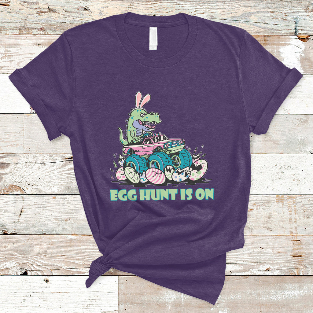 egg-hunt-is-on-funny-easter-dinosaur-bunny-boys-kid-toddler-t-shirt-ts02