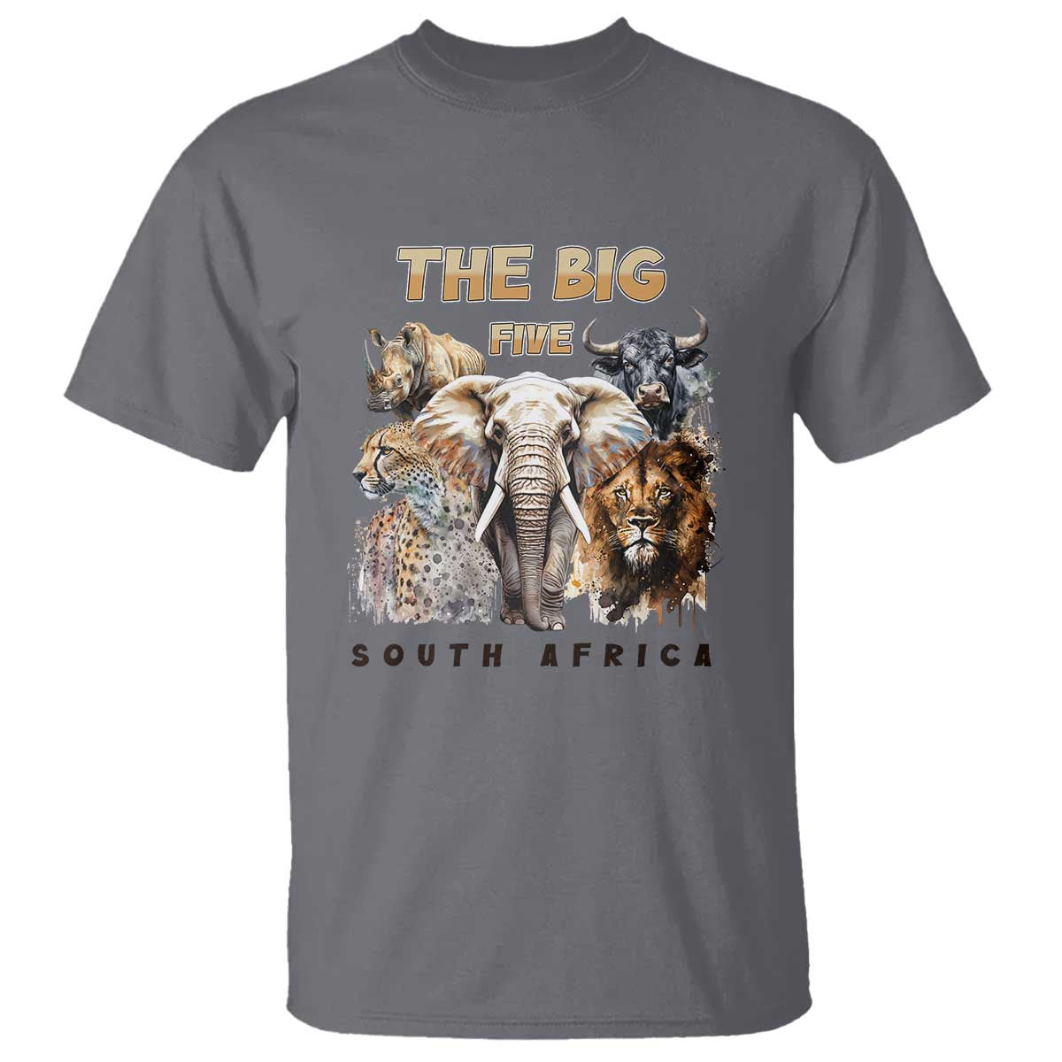 the-big-five-south-africa-t-shirt-elephant-lion-rhino-buffalo-leopard-animals-safari-wildlife