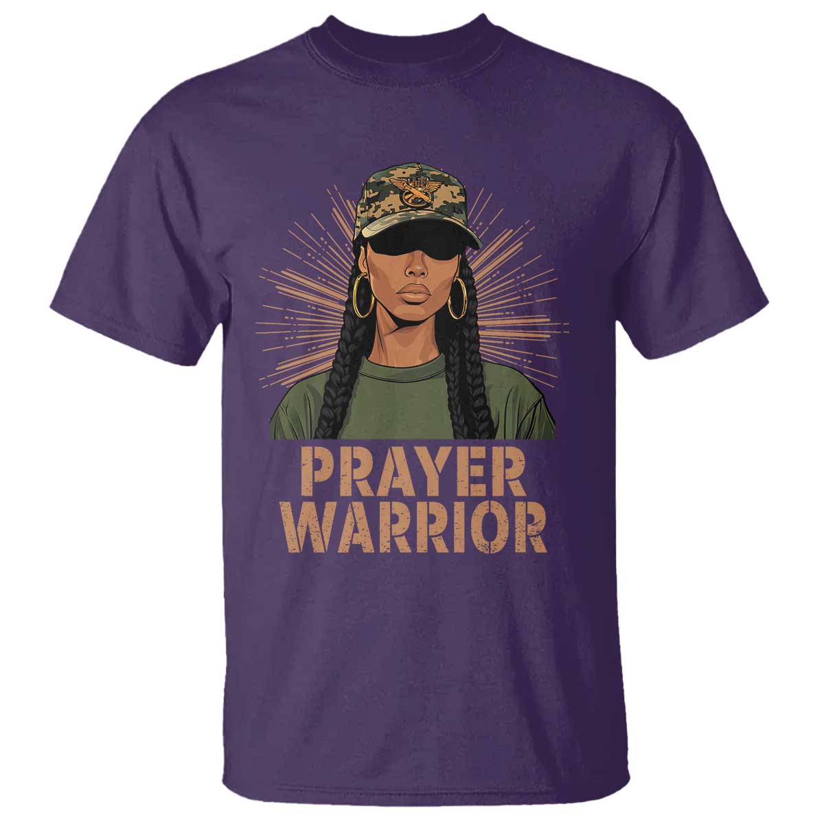 black-prayer-warrior-t-shirt-jesus-god-christian-camo-girl