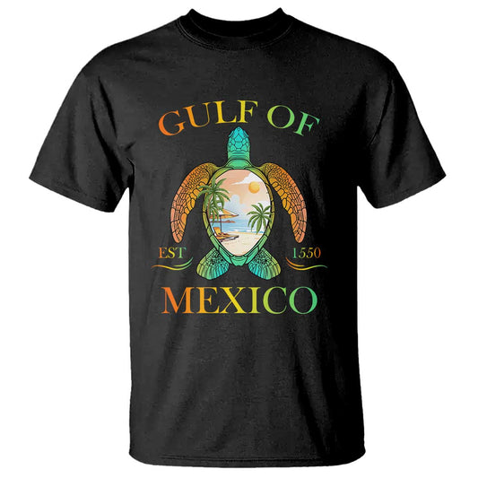 gulf-of-america-est-2025-t-shirt-funny-turtle-beach-vibe