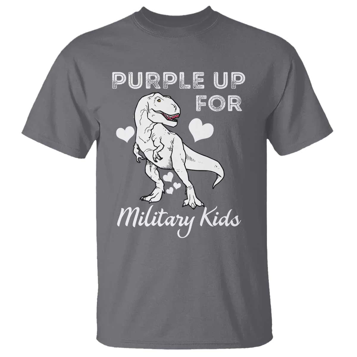 purple-up-for-military-kids-t-shirt-military-child-month-dinosaur