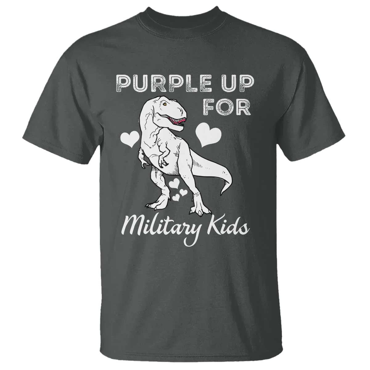 purple-up-for-military-kids-t-shirt-military-child-month-dinosaur
