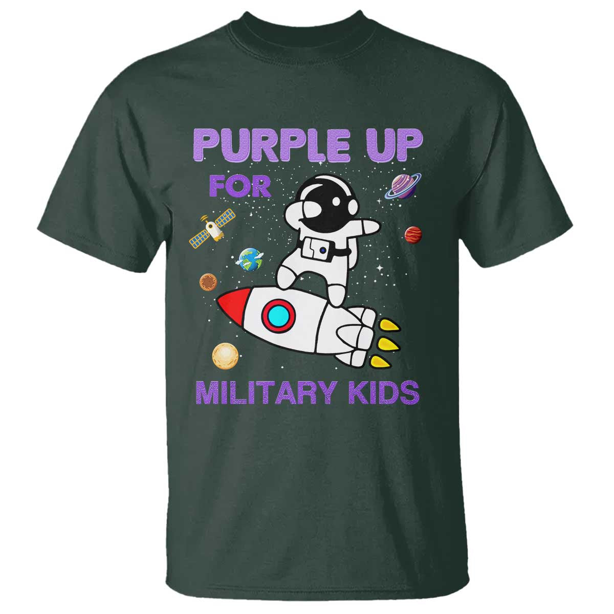 purple-up-for-military-kids-t-shirt-military-child-month-astronaut-outer-space