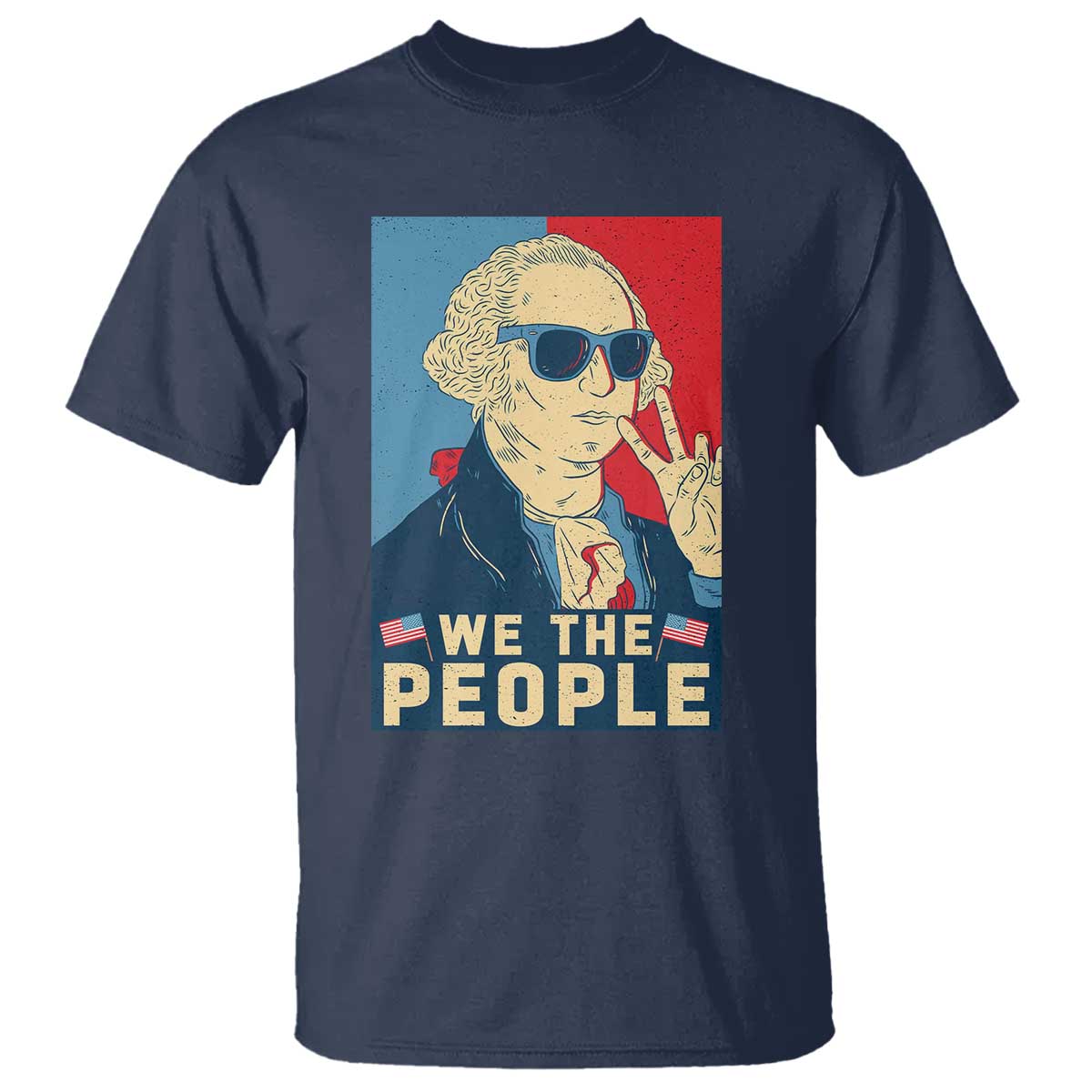 we-the-people-retro-george-washington-t-shirt-patriotic-american-founding-fathers-peace-sign